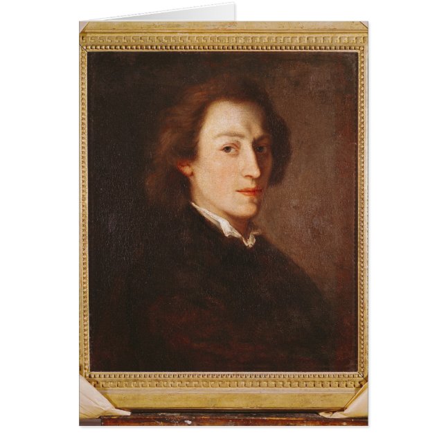Frederic Chopin Hälsningskort (Framsidan)