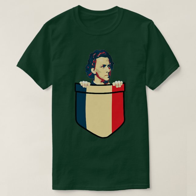 Frederic Chopin In My Pocket  T Shirt (Design framsida)