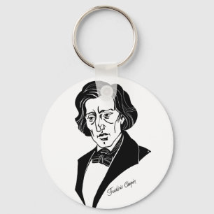 Frederic Chopin Nyckelring