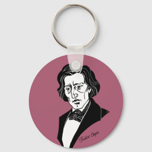 Frederic Chopin Nyckelring