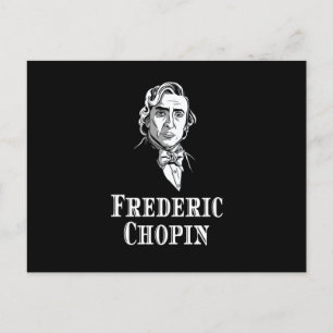 Frederic Chopin Porträtt Vykort