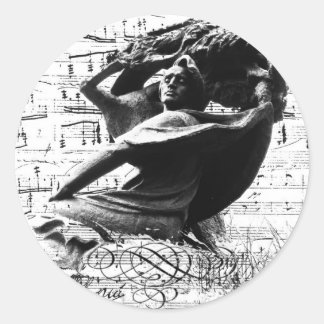 Frederic Chopin Runt Klistermärke