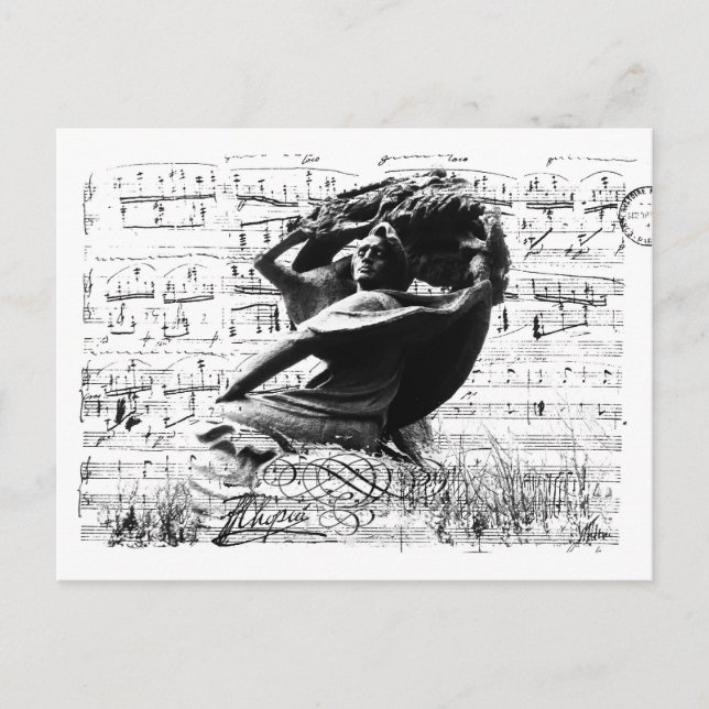 Frederic Chopin Vykort (Framsida)