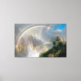FREDERIC CHURCH - Rainy Season i Tropikarna 1866 Canvastryck