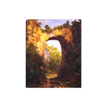 FREDERIC CHURCH THE NATURAL BRIDGE, VIRGINIA 1852