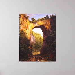 FREDERIC CHURCH THE NATURAL BRIDGE, VIRGINIA 1852 CANVASTRYCK