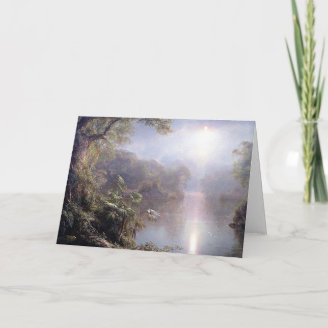 Frederic Church, The River of Life Kort (Framsida)