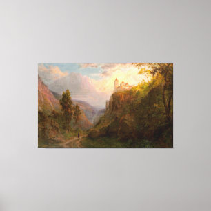 FREDERIC E. CHURCH The Monastery of San Pedro 1879 Canvastryck
