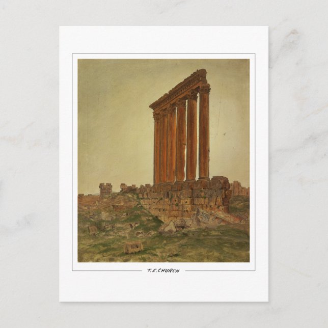 Frederic Edwin Church #148 - Finkonst Vykort (Framsida)