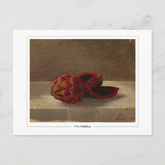 Frederic Edwin Church #16 - Finkonst Vykort (Framsida)
