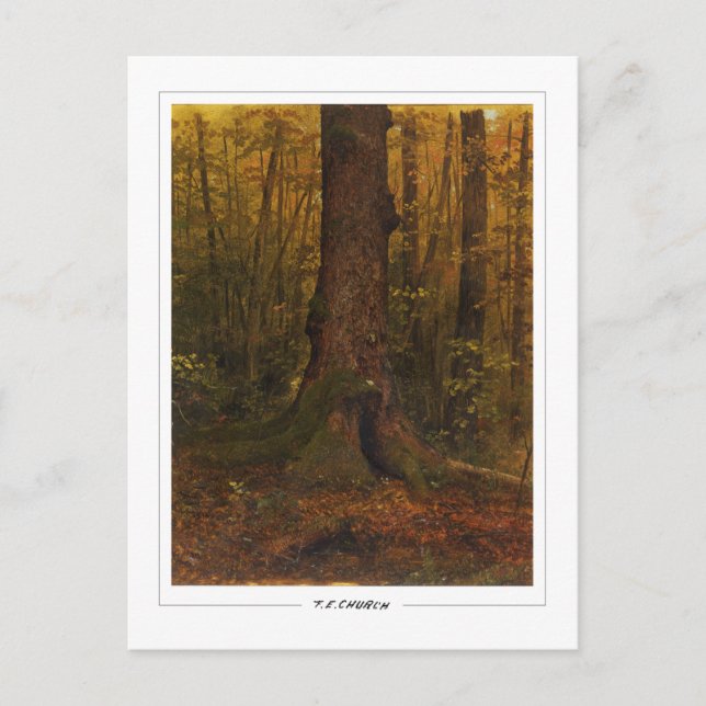 Frederic Edwin Church #18 - Fine Art Vykort (Framsida)