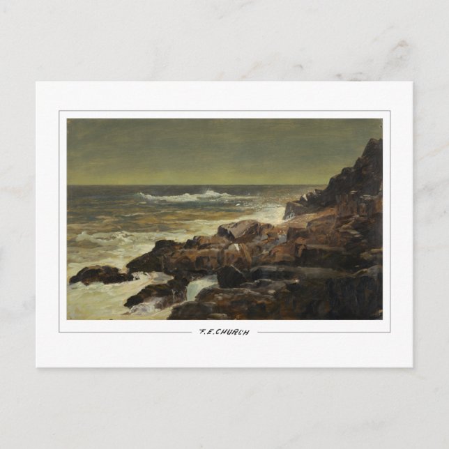 Frederic Edwin Church #190 - Fin konst Vykort (Framsida)