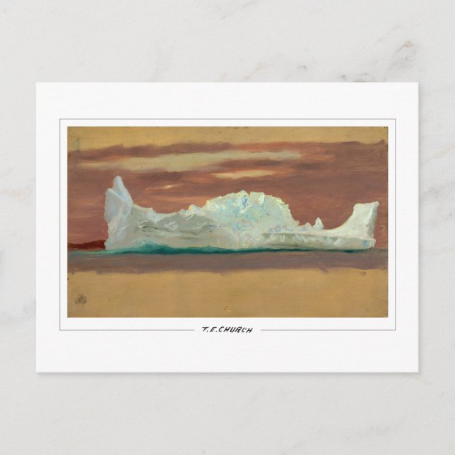 Frederic Edwin Church #205 - Fine Art Vykort (Framsida)