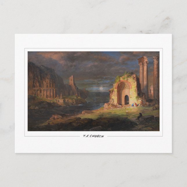 Frederic Edwin Church #29 - Finkonst Vykort (Framsida)
