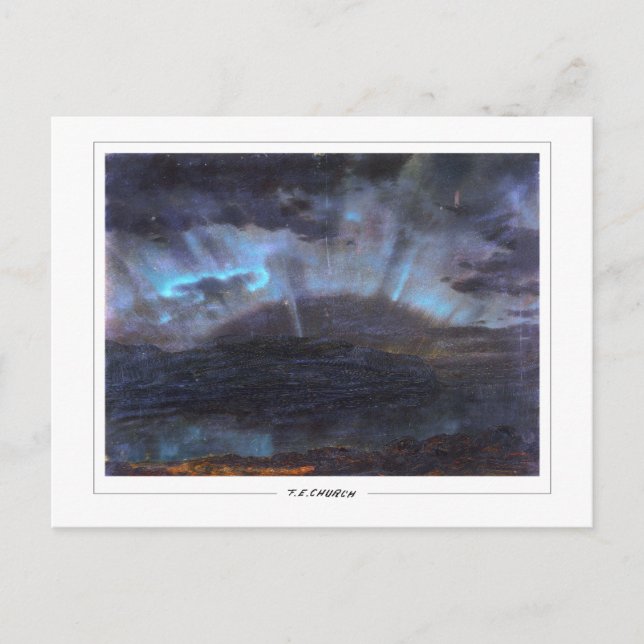 Frederic Edwin Church #392 - Fine Art Vykort (Framsida)