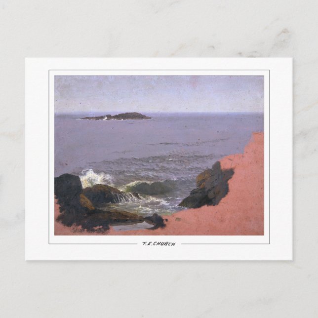Frederic Edwin Church #692 - Fin konst Vykort (Framsida)