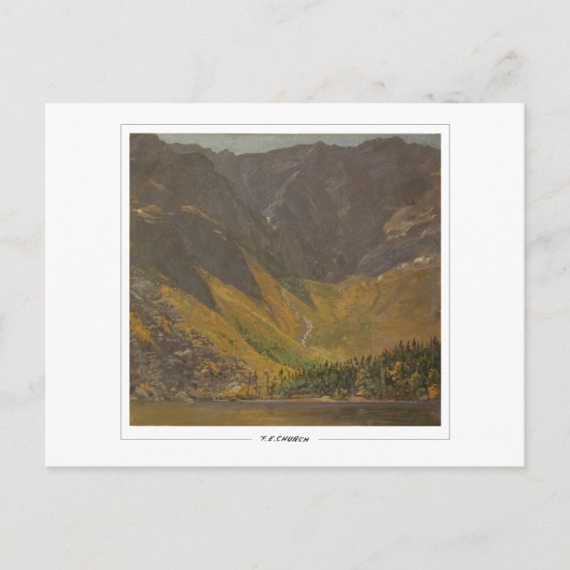 Frederic Edwin Church #732 - Fine Art Vykort (Framsida)