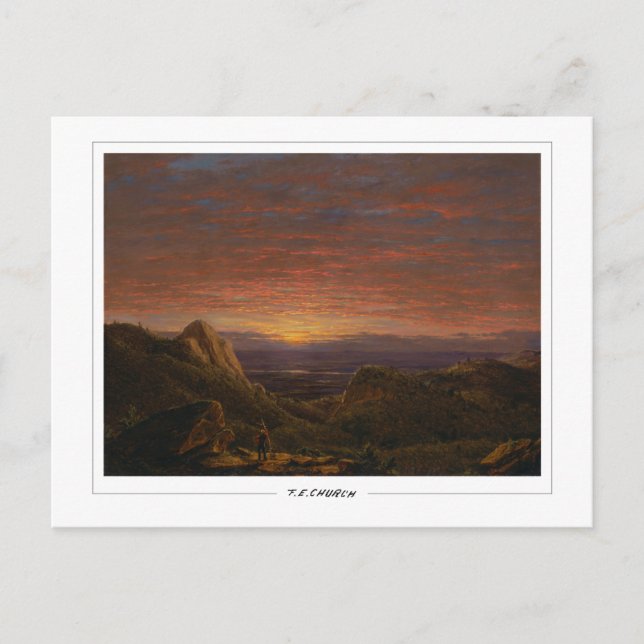 Frederic Edwin Church #764 - Finkonst Vykort (Framsida)