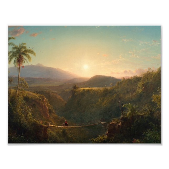 Frederic Edwin Church - American - Pichincha Fototryck (Framsidan)