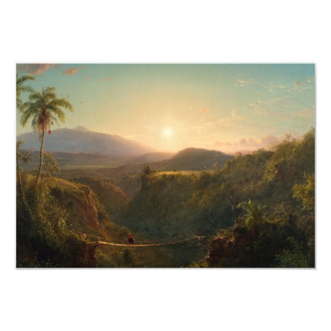 Frederic Edwin Church - American - Pichincha Fototryck (Framsidan)