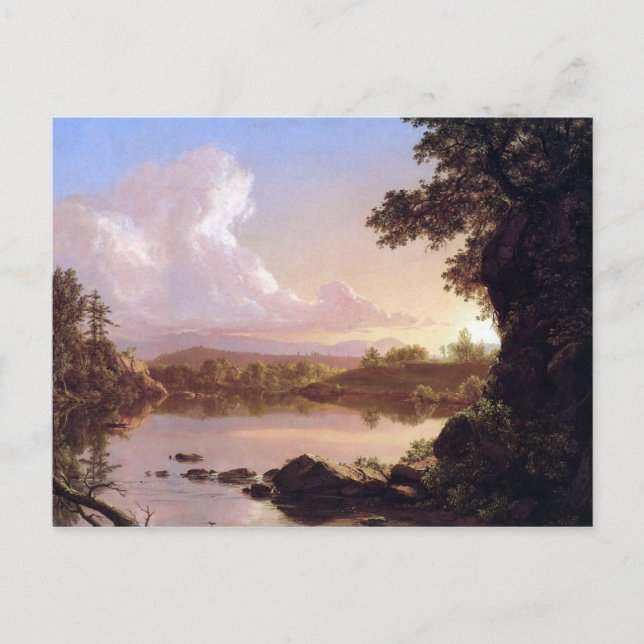 Frederic Edwin Church - Catfärys Bäck Vykort (Framsida)