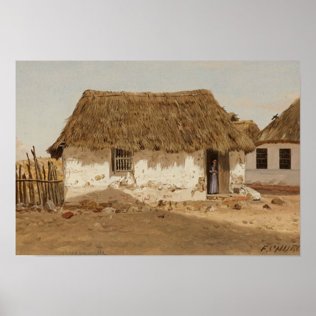 Frederic Edwin Church - Colombia, Barranquilla Poster (Framsidan)
