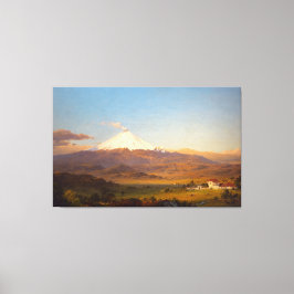 FREDERIC EDWIN CHURCH - COTOPAXI - 1855 - Luminism Canvastryck
