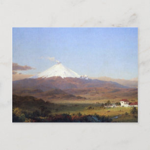 Frederic Edwin Church - Cotopaxi Ecuador Vykort