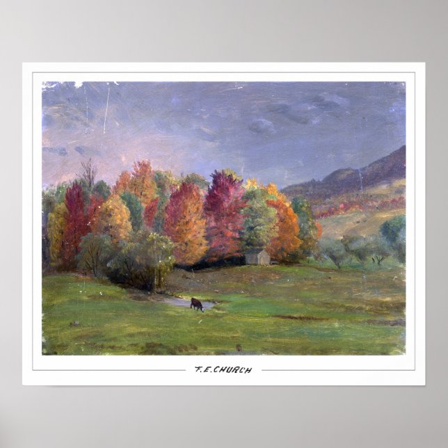 Frederic Edwin Church Fine Art #694 Poster (Framsidan)