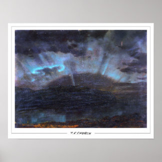 Frederic Edwin Church finkonst #392 Poster