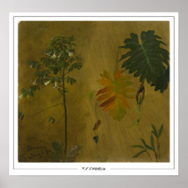 Frederic Edwin Church finkonst #48 Poster
