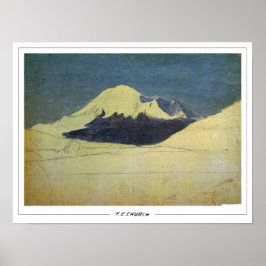 Frederic Edwin Church finkonst #510 Poster