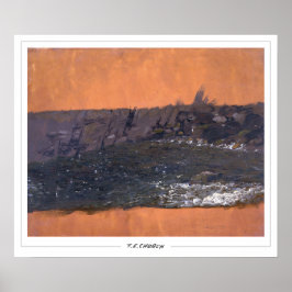 Frederic Edwin Church finkonst #76 Poster