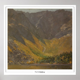 Frederic Edwin Church fint konstverk #732 Poster
