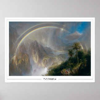Frederic Edwin Church fint konstverk #855 Poster