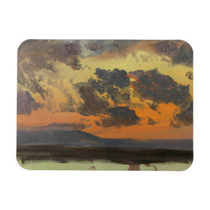 Frederic Edwin Church - Himlar at Sunset, Jamaica Magnet