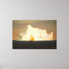 FREDERIC EDWIN CHURCH - ICEBERG - 1891 - CANVASTRYCK