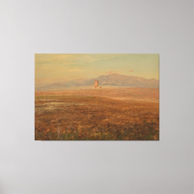 Frederic Edwin Church - Mexican landscape  Canvastryck (Framsida)