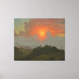 Frederic Edwin Church - Molniga himlar Canvastryck