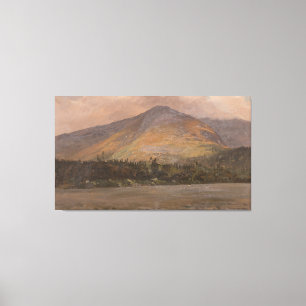 Frederic Edwin Church - Mt. Katadhin, som visar Canvastryck