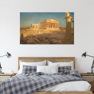 Frederic Edwin Church - Parthenon  Canvastryck