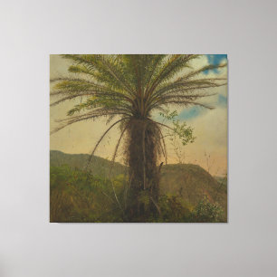 Frederic Edwin Church - Trädormbunt, Jamaica Canvastryck