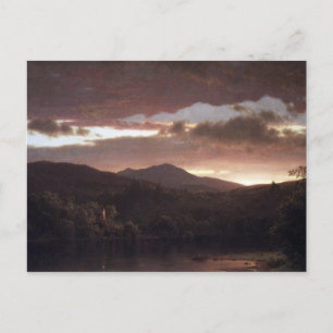 Frederic Edwin Church - Twilight (Catfärys Mountai Vykort
