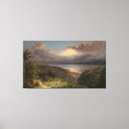 Frederic Edwin Church - Utsikt över Cotopaxi  Canvastryck