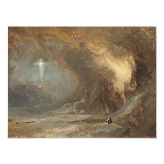 Frederic Edwin Church - Vision of the Kor Fototryck (Framsidan)