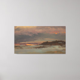 Frederic Edwin Church - Watch Tower in Italy Canvastryck