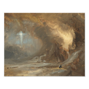 Frederic Edwin kyrka - vision av kor Fototryck