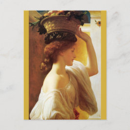 Frederic Leighton Basket of Frukt CC0674 Postcard Vykort