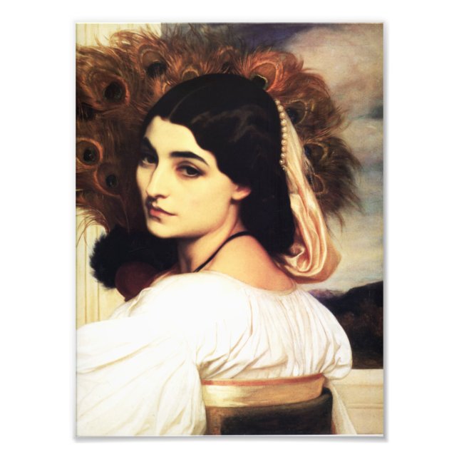 Frederic Leighton Pavonia Fototryck (Framsidan)
