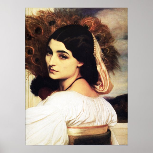 Frederic Leighton Pavonia Poster (Framsidan)